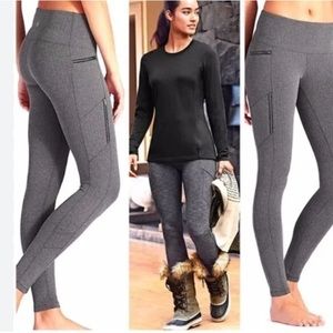 Athleta Herringbone Sly Drifter Tight M